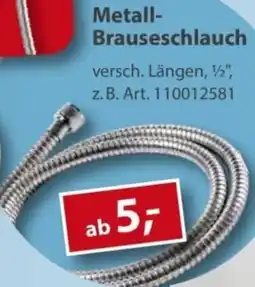 Sonderpreis Baumarkt Metall Brauseschlauch Angebot