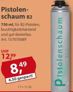 Sonderpreis Baumarkt Pistolenschaum B2 Angebot