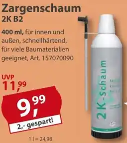 Sonderpreis Baumarkt Zargenschaum 2K B2 Angebot