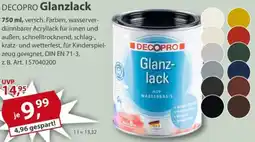 Sonderpreis Baumarkt DECOPRO Glanzlack Angebot
