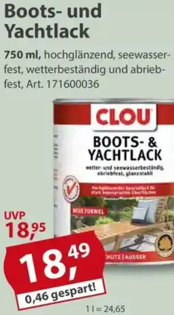 Sonderpreis Baumarkt CLOU Boots- und Yachtlack Angebot