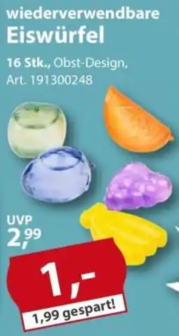 Sonderpreis Baumarkt wiederverwendbare Eiswürfel Angebot