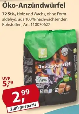 Sonderpreis Baumarkt Öko-Anzündwürfel Angebot