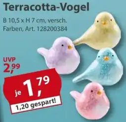 Sonderpreis Baumarkt Terracotta-Vogel Angebot