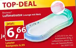 Sonderpreis Baumarkt Bestway Luftmatratze Lounge mit Netz Angebot