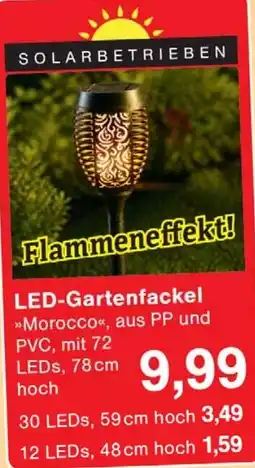 Wiglo Wunderland LED-Gartenfackel Angebot