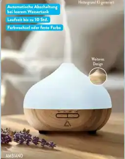 Aldi Süd Ambiano Ultraschall-Aroma-Diffusor Angebot