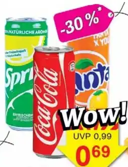 Wiglo Wunderland Coca Cola Soft-Drinks Angebot