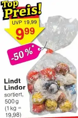 Wiglo Wunderland Lindt Lindor Angebot