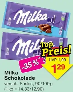 Wiglo Wunderland Milka Schokolade Angebot