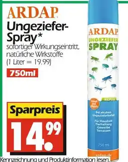 Wreesmann Ardap ungeziefer spray Angebot