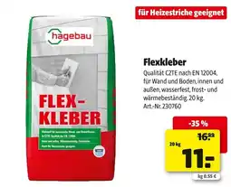 Hagebau Hagebau flexkleber Angebot