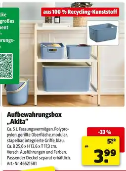 Hagebau Aufbewahrungsbox akita Angebot
