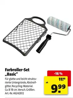 Hagebau Farbroller-set basic Angebot