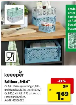 Hagebau Keeeper faltbox „fritzi“ Angebot