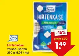 Netto Marken-Discount Gutes land hirtenkäse Angebot