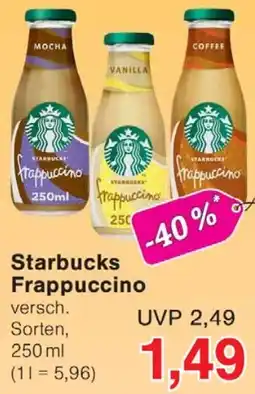 Wiglo Wunderland Starbucks Frappuccino Angebot