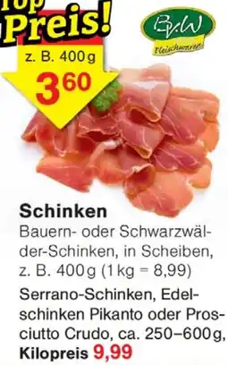 Wiglo Wunderland Schinken Angebot