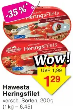 Wiglo Wunderland Hawesta Heringsfilet Angebot