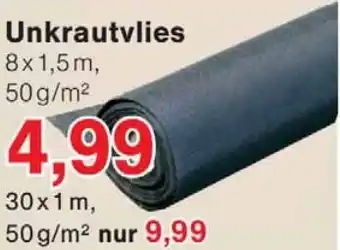 Wiglo Wunderland Unkrautvlies Angebot