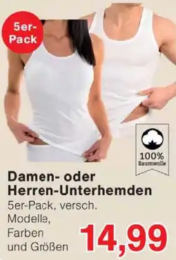 Wiglo Wunderland Damen oder Herren-Unterhemden Angebot