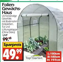 Wreesmann Folien-gewächs-haus Angebot