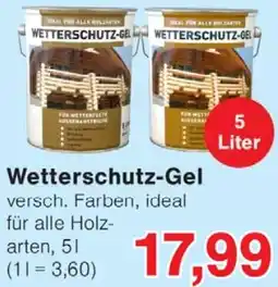 Wiglo Wunderland Wetterschutz-Gel Angebot