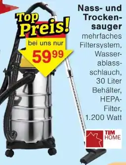 Wiglo Wunderland TIM HOME Nass- und Trockensauger Angebot