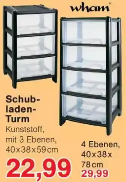 Wiglo Wunderland wham Schubladen Turm Angebot