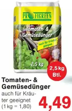 Wiglo Wunderland Tomaten- & Gemüsedünger Angebot