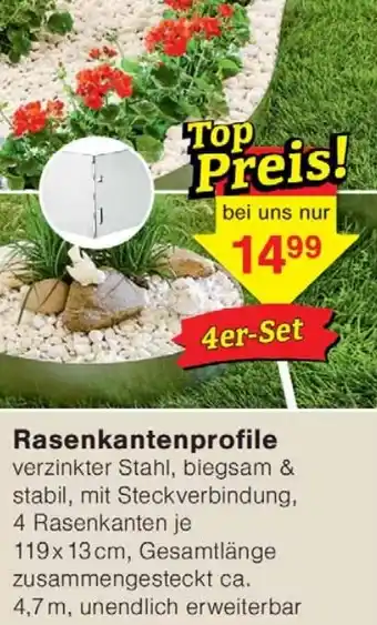 Wiglo Wunderland Rasenkantenprofile Angebot