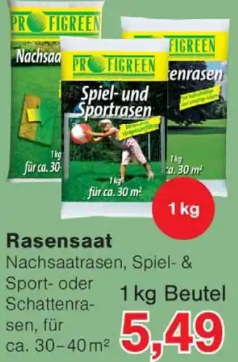 Wiglo Wunderland Rasensaat Angebot