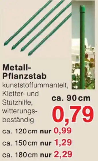 Wiglo Wunderland Metall Pflanzstab Angebot