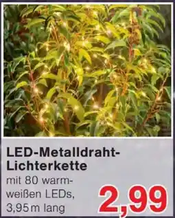 Wiglo Wunderland LED-Metalldraht Lichterkette Angebot
