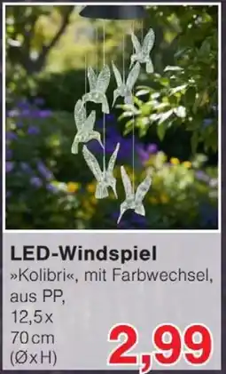 Wiglo Wunderland LED-Windspiel Angebot