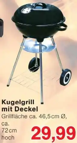 Wiglo Wunderland Kugelgrill mit Deckel Angebot