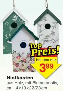 Wiglo Wunderland Nistkasten Angebot