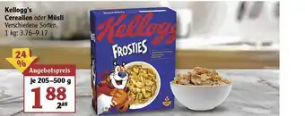 Globus Kellogg's Cerealien Oder Müsli Angebot