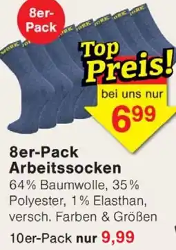 Wiglo Wunderland 8er-Pack Arbeitssocken Angebot