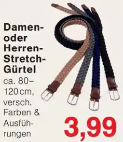 Wiglo Wunderland Damen oder Herren Stretch Gürtel Angebot