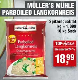 Handelshof Müller's mühle parboiled langkornreis Angebot