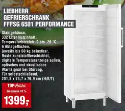 Handelshof LIEBHERR GEFRIERSCHRANK FFFSG 6501 PERFORMANCE Angebot