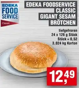Handelshof Edeka foodservice classic gigant sesam brötchen Angebot