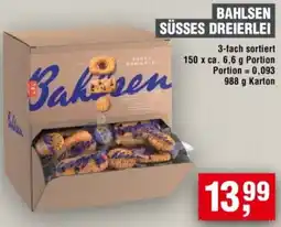 Handelshof Bahlsen süsses dreierlei Angebot