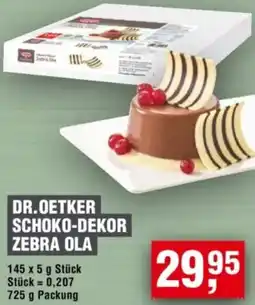 Handelshof Dr. oetker schoko-dekor zebra ola Angebot
