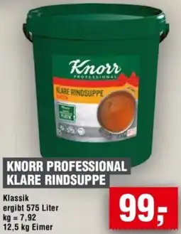 Handelshof Knorr professional klare rindsuppe Angebot