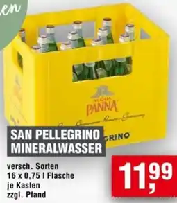 Handelshof San pellegrino mineralwasser Angebot