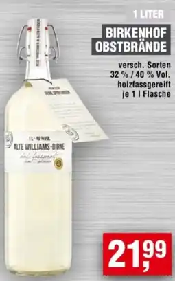 Handelshof Birkenhof obstbrände Angebot