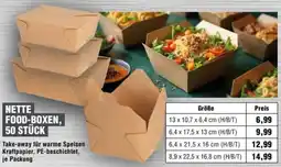 Handelshof Nette food-boxen, 50 stück Angebot