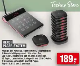 Handelshof Hendi pager-system Angebot